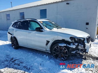 Czwarte zdjęcie samochodu z boku: 2020 BMW X3 M COMPETITION VIN:5YMTS0C00L9B23827 - miniatura