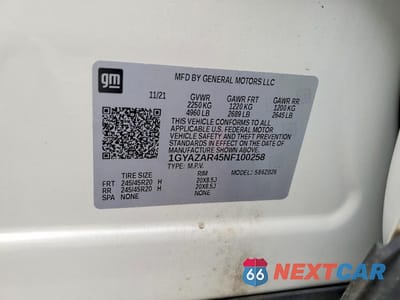 Zdjęcie 13 z 13 samochodu: 2022 CADILLAC XT4 LUXURY VIN:1GYAZAR45NF100258 - miniatura