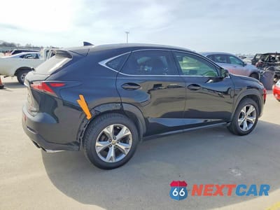 Trzecie zdjęcie samochodu z tyłu: 2017 LEXUS NX 200T BASE VIN:JTJYARBZ8H2062288 - miniatura