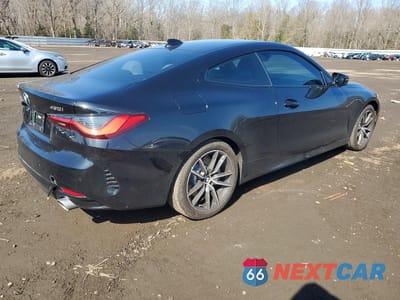 Trzecie zdjęcie samochodu z tyłu: 2022 BMW 430XI VIN:WBA73AP08NCK57086 - miniatura