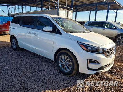 Czwarte zdjęcie samochodu z boku: 2020 KIA SEDONA L VIN:KNDMA5C1XL6660371 - miniatura