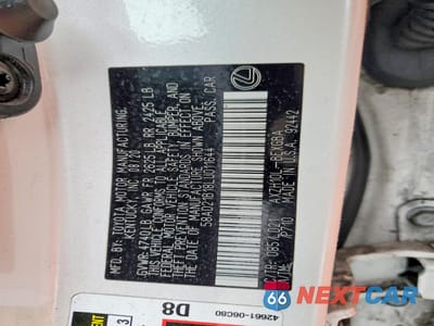 Zdjęcie 12 z 13 samochodu: 2020 LEXUS ES 300H VIN:58AD21B18LU011644 - miniatura