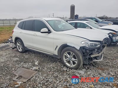 Czwarte zdjęcie samochodu z boku: 2020 BMW X3 SDRIVE30I VIN:5UXTY3C02L9D41064 - miniatura