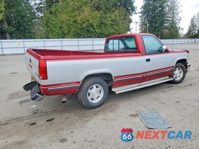 Trzecie zdjęcie samochodu z tyłu: 1990 GMC SIERRA C2500 VIN:1GTFC24K5LE553288 - miniatura