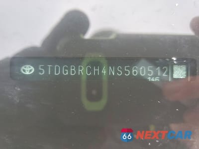 Zdjęcie 12 z 12 samochodu: 2022 TOYOTA HIGHLANDER HYBRID XLE VIN:5TDGBRCH4NS560512 - miniatura