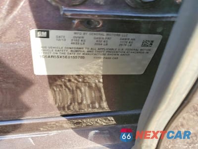 Zdjęcie 12 z 12 samochodu: 2014 CADILLAC CTS LUXURY COLLECTION VIN:1G6AR5SX5E0155705 - miniatura