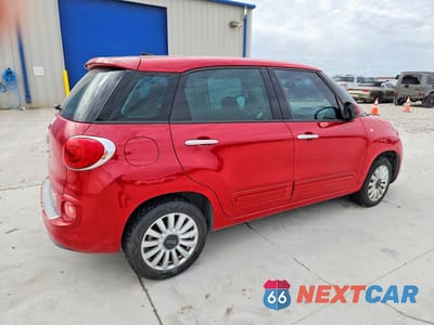 Trzecie zdjęcie samochodu z tyłu: 2014 FIAT 500L EASY VIN:ZFBCFABH5EZ002109 - miniatura