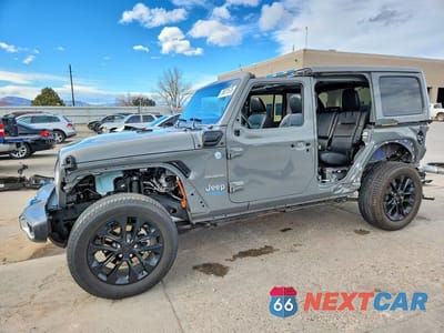 2022 JEEP WRANGLER UNLIMITED SAHARA 4XE 1C4JJXP63NW153125 - główne zdjęcie licytacji z USA - miniatura