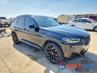 Czwarte zdjęcie samochodu z boku: 2023 BMW X3 XDRIVE30I VIN:WBX57DP00PN214078 - miniatura