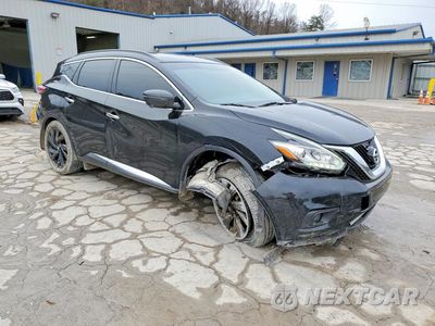 Czwarte zdjęcie samochodu z boku: 2017 NISS MURANO VIN:5N1AZ2MH1HN149517 - miniatura