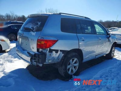 Trzecie zdjęcie samochodu z tyłu: 2008 TOYOTA HIGHLANDER VIN:JTEES41AX82093216 - miniatura
