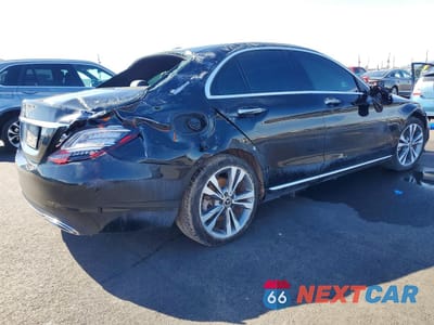 Trzecie zdjęcie samochodu z tyłu: 2021 MERCEDES-BENZ C 300 VIN:W1KWF8DB4MR644983 - miniatura