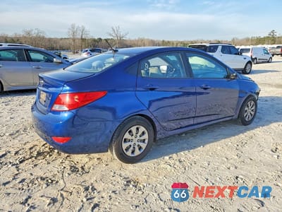 Trzecie zdjęcie samochodu z tyłu: 2017 HYUNDAI ACCENT SE VIN:KMHCT4AE2HU322127 - miniatura