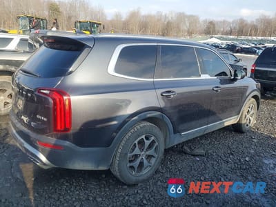 Trzecie zdjęcie samochodu z tyłu: 2020 KIA TELLURIDE EX VIN:5XYP3DHC8LG001360 - miniatura