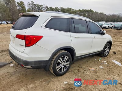 Trzecie zdjęcie samochodu z tyłu: 2017 HONDA PILOT EXL VIN:5FNYF6H55HB070692 - miniatura