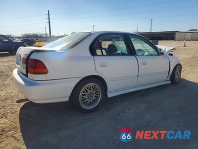 Trzecie zdjęcie samochodu z tyłu: 1998 HONDA CIVIC LX VIN:2HGEJ667XWH629796 - miniatura
