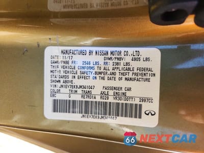 Zdjęcie 12 z 12 samochodu: 2018 INFINITI Q60 LUXE 300 VIN:JN1EV7EK9JM341047 - miniatura