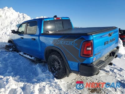 Drugie zdjęcie samochodu z przodu: 2025 RAM TRUCKS 1500 REBEL VIN:1C6SRFLP4SN532651 - miniatura