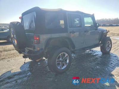 Trzecie zdjęcie samochodu z tyłu: 2014 JEEP WRANGLER UNLIMITED RUBICON VIN:1C4HJWFG0EL134861 - miniatura