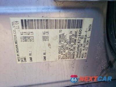 Zdjęcie 12 z 12 samochodu: 2010 NISSAN MAXIMA 3.5 S VIN:1N4AA5AP6AC821460 - miniatura