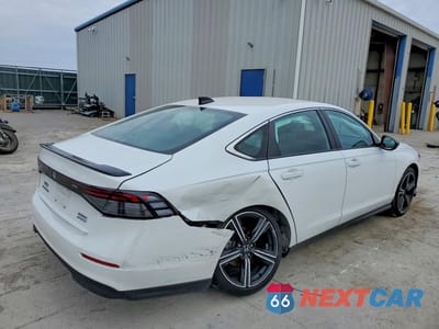 Trzecie zdjęcie samochodu z tyłu: 2024 HONDA ACCORD HYBRID SPORT VIN:1HGCY2F55RA073796 - miniatura