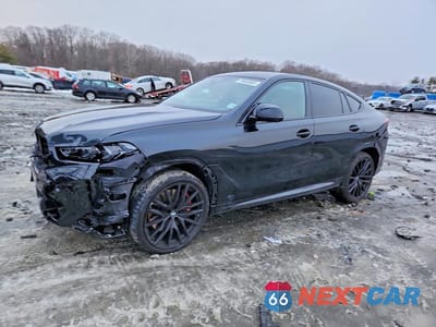 2025 BMW X6 M60I 5UX43EX05S9Z23065 - główne zdjęcie licytacji z USA - miniatura