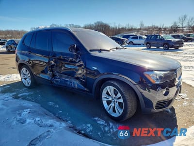 Czwarte zdjęcie samochodu z boku: 2016 BMW X3 XDRIVE28I VIN:5UXWX9C55G0D88985 - miniatura