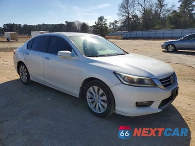 Czwarte zdjęcie samochodu z boku: 2014 HONDA ACCORD EXL VIN:1HGCR2F84EA148702 - miniatura