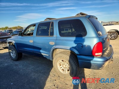 Drugie zdjęcie samochodu z przodu: 2002 DODGE DURANGO SLT VIN:1B4HS48N92F220853 - miniatura