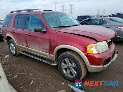 Czwarte zdjęcie samochodu z boku: 2005 FORD EXPLORER EDDIE BAUER VIN:1FMZU74K95UA26284 - miniatura