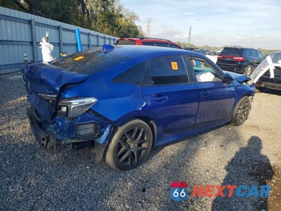 Trzecie zdjęcie samochodu z tyłu: 2022 HONDA CIVIC SPORT VIN:2HGFE2F59NH564678 - miniatura