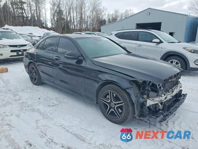 Czwarte zdjęcie samochodu z boku: 2021 MERCEDES-BENZ C 300 4MATIC VIN:W1KWF8EB5MR652542 - miniatura
