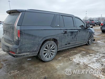 Trzecie zdjęcie samochodu z tyłu: 2021 CADILLAC ESCALADE ESV SPORT VIN:1GYS4PKL5MR257065 - miniatura