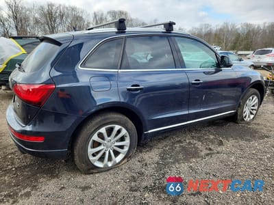Trzecie zdjęcie samochodu z tyłu: 2017 AUDI Q5 PREMIUM VIN:WA1C2AFP9HA045357 - miniatura