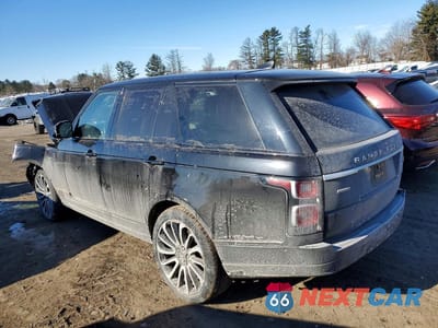 Drugie zdjęcie samochodu z przodu: 2019 LAND ROVER RANGE ROVER SUPERCHARGED VIN:SALGS2RE6KA516372 - miniatura