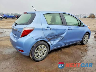 Trzecie zdjęcie samochodu z tyłu: 2014 TOYOTA YARIS VIN:JTDKTUD33ED592134 - miniatura