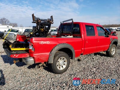 Trzecie zdjęcie samochodu z tyłu: 2010 FORD F350 SUPER DUTY VIN:1FTWW3BR9AEA56058 - miniatura