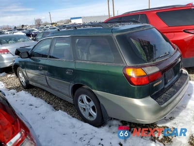 Drugie zdjęcie samochodu z przodu: 2000 SUBARU LEGACY OUTBACK VIN:4S3BH6651Y7610502 - miniatura