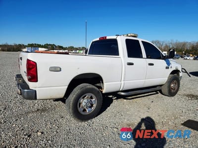 Trzecie zdjęcie samochodu z tyłu: 2007 DODGE RAM 2500 ST VIN:1D3KS28A07J599084 - miniatura