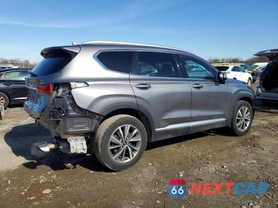 Trzecie zdjęcie samochodu z tyłu: 2020 HYUNDAI SANTA FE SEL VIN:5NMS33AD4LH175083 - miniatura