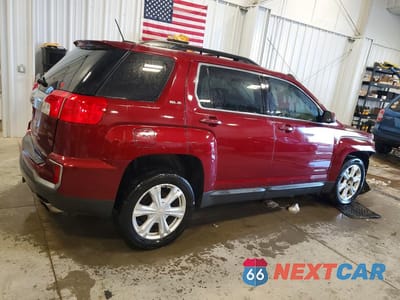 Trzecie zdjęcie samochodu z tyłu: 2017 GMC TERRAIN SLE VIN:2GKFLTE32H6153542 - miniatura