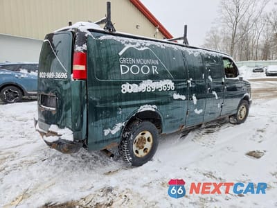 Trzecie zdjęcie samochodu z tyłu: 2012 CHEV EXPRESS G2500 VIN:1GCWGGCA8C1200240 - miniatura