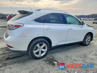 Trzecie zdjęcie samochodu z tyłu: 2012 LEXUS RX 350 BASE VIN:JTJBK1BA9C2446958 - miniatura