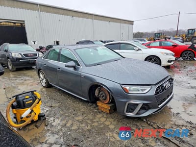 Czwarte zdjęcie samochodu z boku: 2021 AUDI A4 PREMIUM 45 VIN:WAUDAAF48MN007914 - miniatura
