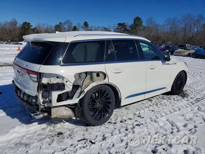Trzecie zdjęcie samochodu z tyłu: 2022 LINCOLN AVIATOR RESERVE VIN:5LM5J7XC3NGL06824 - miniatura