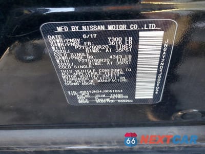 Zdjęcie 13 z 13 samochodu: 2018 NISSAN ARMADA SV VIN:JN8AY2ND4J9051054 - miniatura