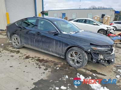 Czwarte zdjęcie samochodu z boku: 2023 HONDA ACCORD HYBRID EXL VIN:1HGCY2F65PA069656 - miniatura