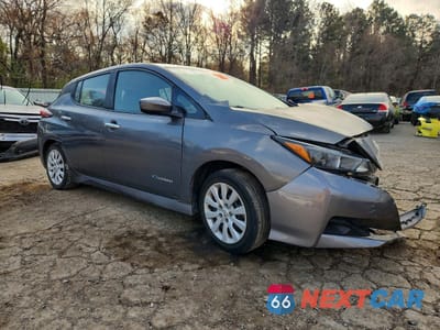 Czwarte zdjęcie samochodu z boku: 2019 NISSAN LEAF S VIN:1N4AZ1CPXKC309541 - miniatura