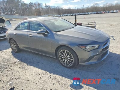 Czwarte zdjęcie samochodu z boku: 2020 MERCEDES-BENZ CLA 250 VIN:W1K5J4GB4LN092793 - miniatura