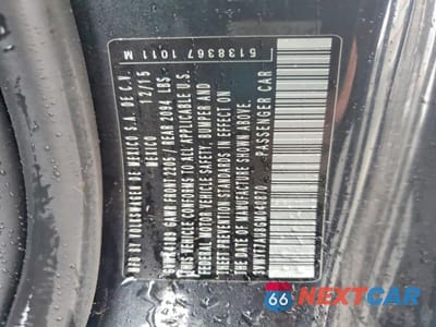 Zdjęcie 14 z 15 samochodu: 2016 VOLKSWAGEN GTI S VIN:3VWYT7AU8GM040870 - miniatura